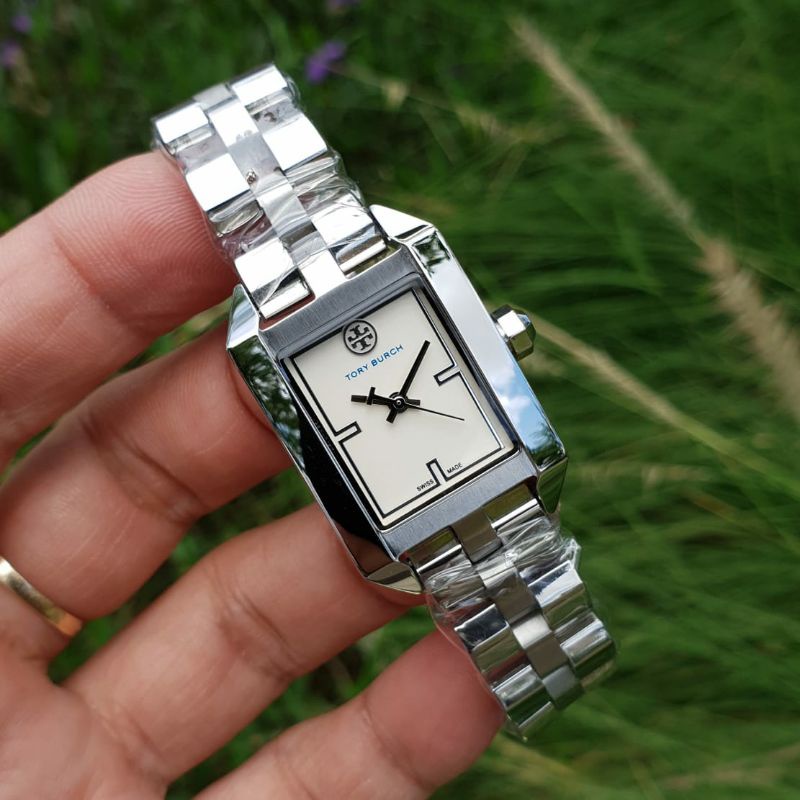 JAM TANGAN PRIA WANITA | RANTAI | KULIT | KARET | MURAH | PRIA TORY BURCH1101 ORIGINAL