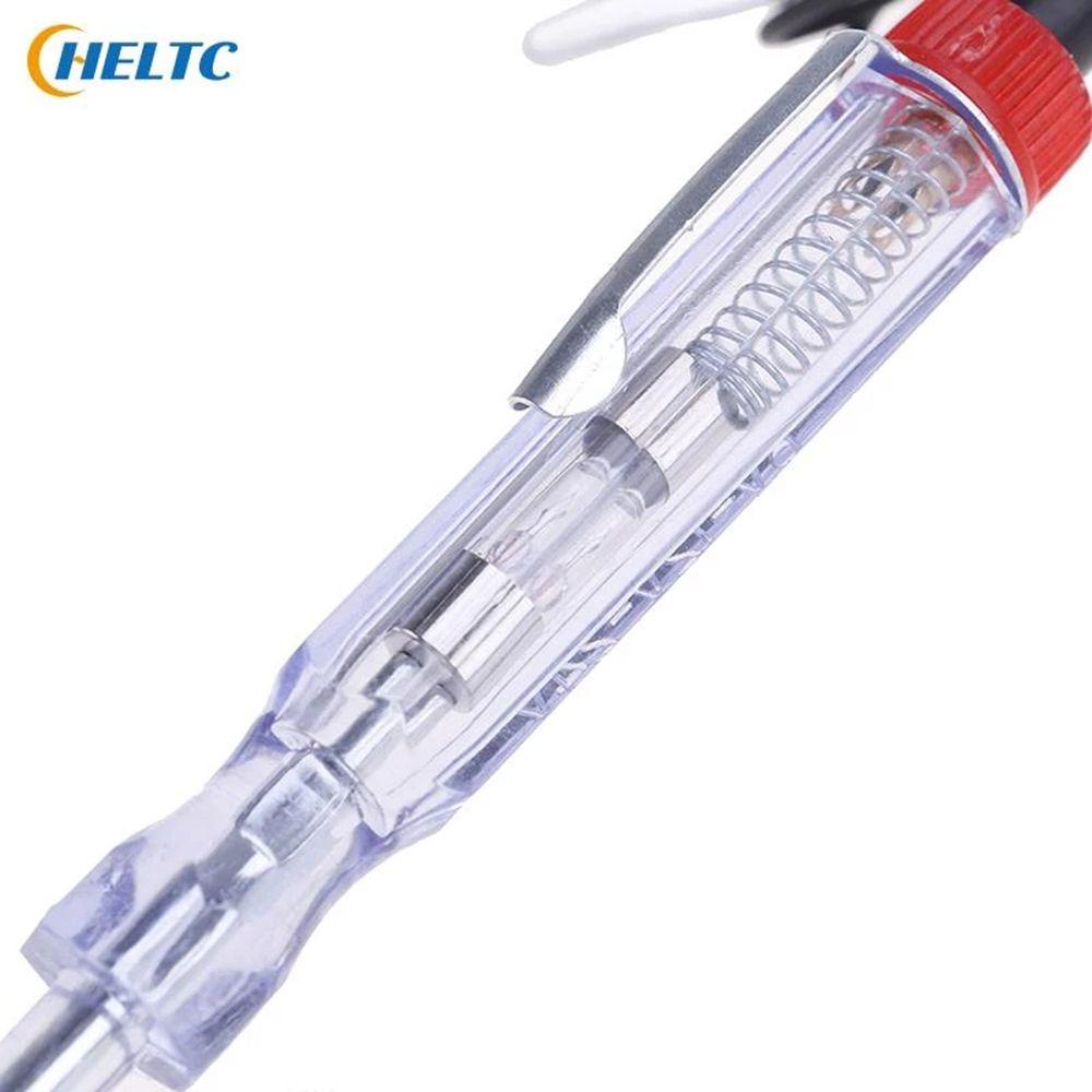 Solighter 5pcs Pena Detektor Tegangan Listrik Daya Obeng Portabel Indikator Test Pensil Circuit Tester