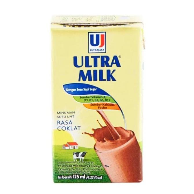 

(BISA COD) Susu Ultra Milk UHT 125ml per karton isi 40pcs TERBAIK Kode 602