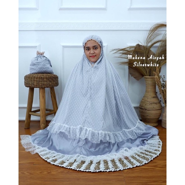 Mukena Murah Brukat Mewah Mukena Dewasa Bahan Armani