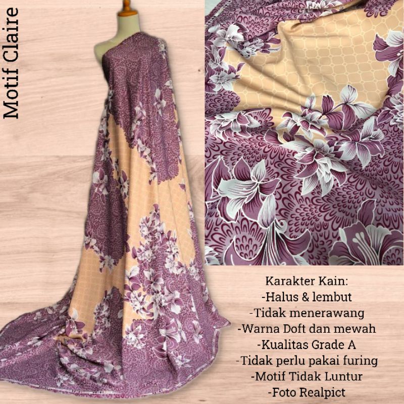 Kain Maxmara Motif Claire harga setengah meter