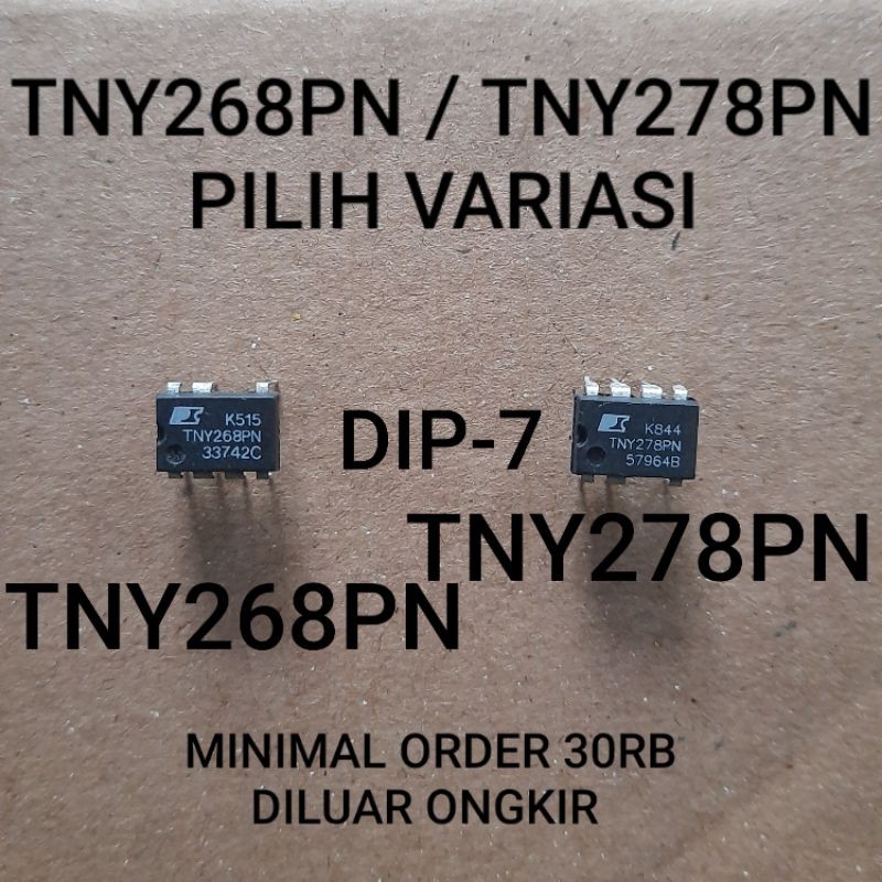 IC TNY278PN / TNY268PN, TNY278 TNY 278 TNY268 TNY 268 PN DIP-7