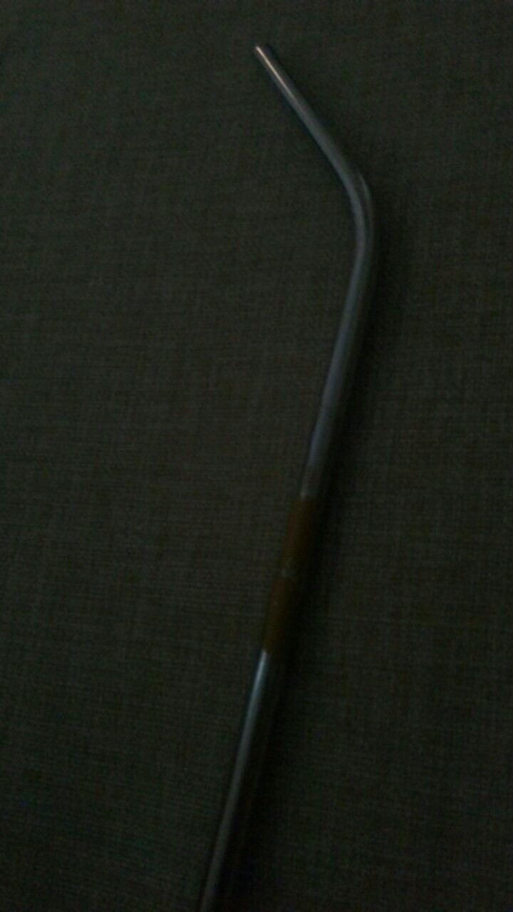 Sedotan Stainless Model Bengkok