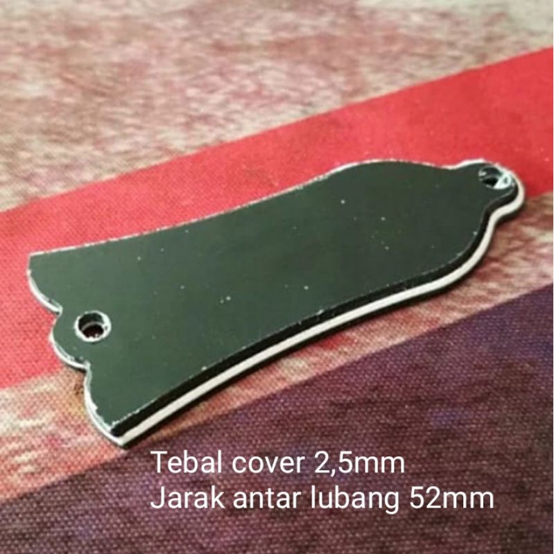 Cover Truss Rod SG Les Paul Hitam 3 Ply