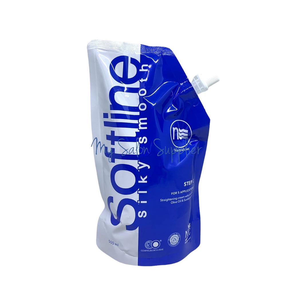 NR Softline Silky Smooth Neutralizer Smoothing Pelurus Rambut Step 2 500ml