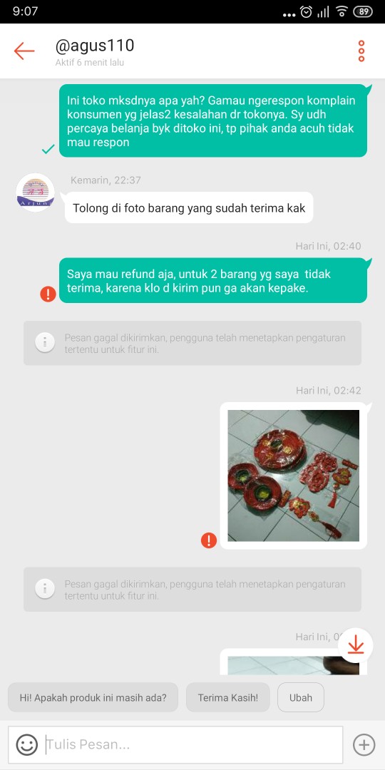 Garland Fuk 3meter Murah Kaki Naga Dekorasi Rumah Cafe Imlek Fuk Hoki Murah Pita Merah