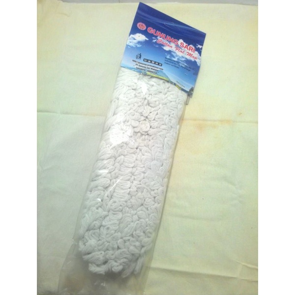 REFILL Cotton Dust Mop Pel Lantai Kering 40cm , 60cm , 80cm