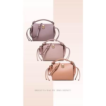 Brigitta Bag JimsHoney Original Tas Selempang Wanita Realpic Cod tas kerja sling official store