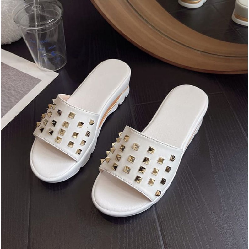 KANOSUE STUDED SANDAL WEDGES TAPAK RINGAN KS2080 KS #Realstock