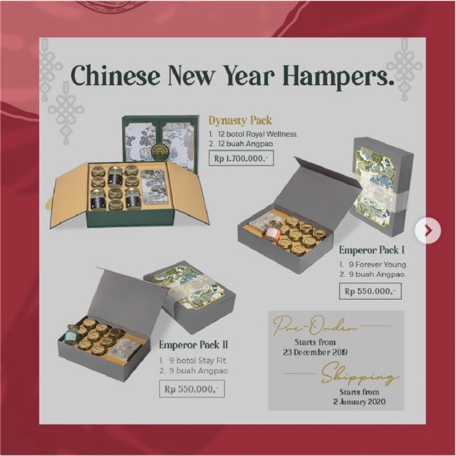 

Chinese New Year Hampers