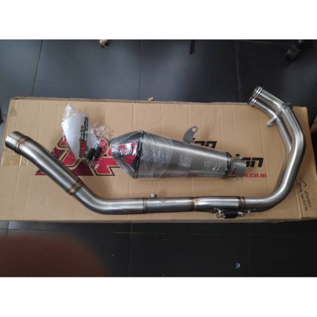 Knalpot yamaha R25 /MT25 R9 assen