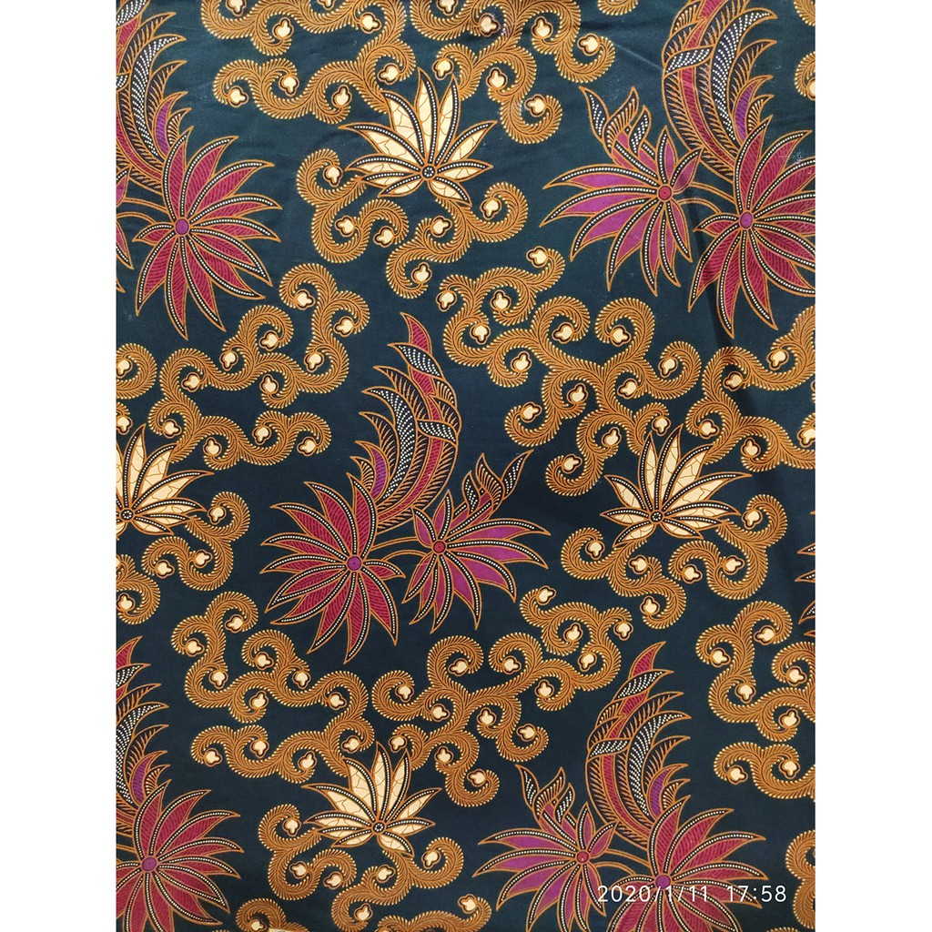 Kain Batik Katun BP9608 Coklat