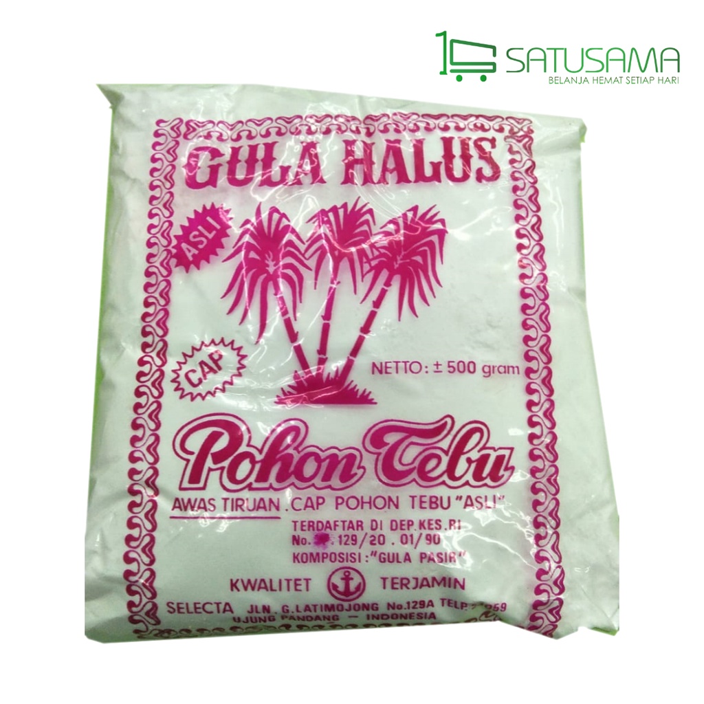 

Gula Halus Cap Pohon Tebu 500gr