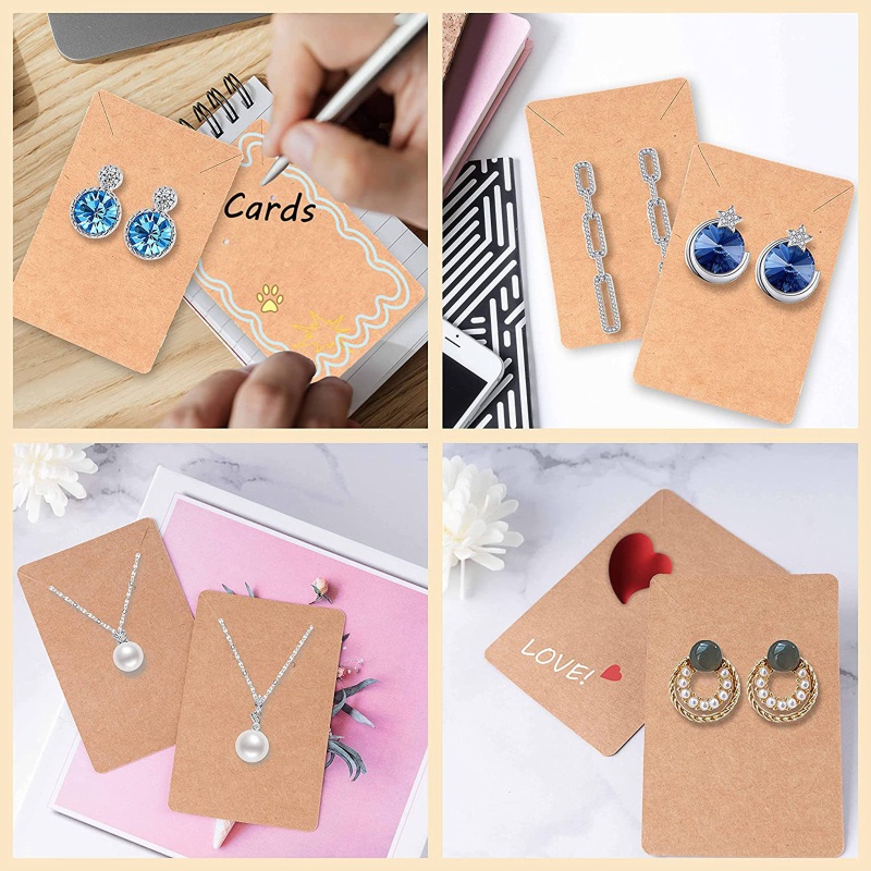 Ran 480pcs Kartu Holder Anting Gantung Untuk Display