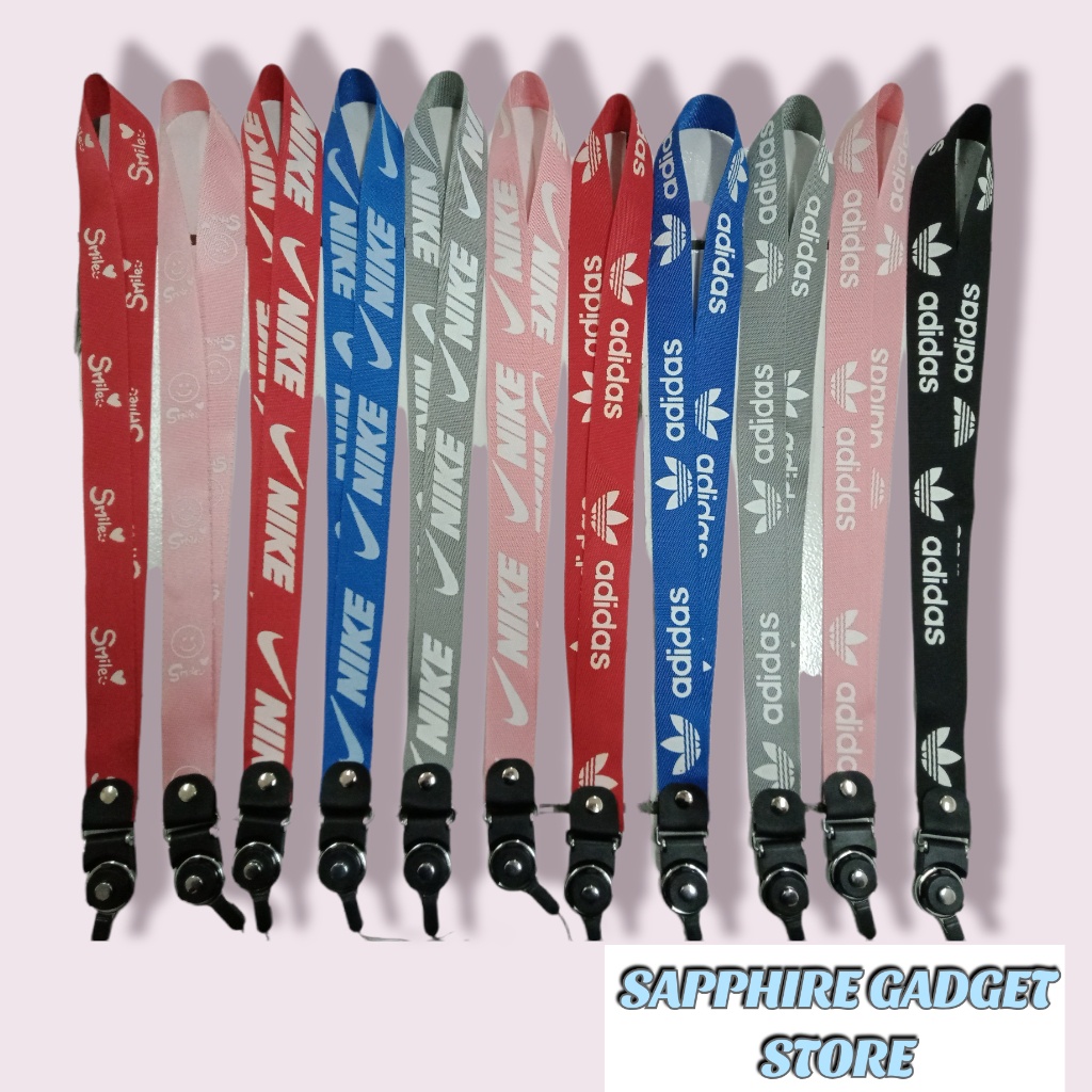 Tali Lanyard Branded Gantungan Hp/Kunci/Id Card/Usb