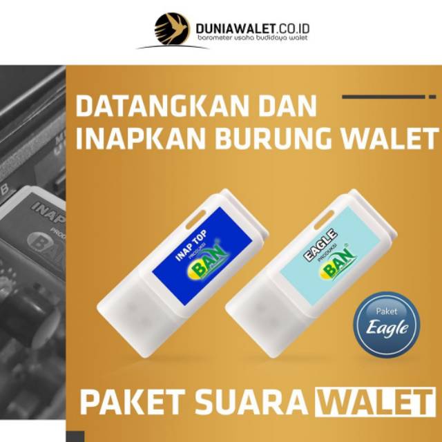 PAKET SUARA WALET EAGLE ORIGINAL BAN DUNIAWALET DRS ARIEF BUDIMAN