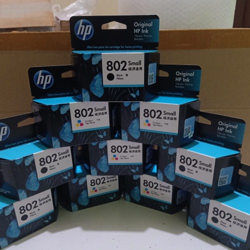 Tinta HP 802 Black Original