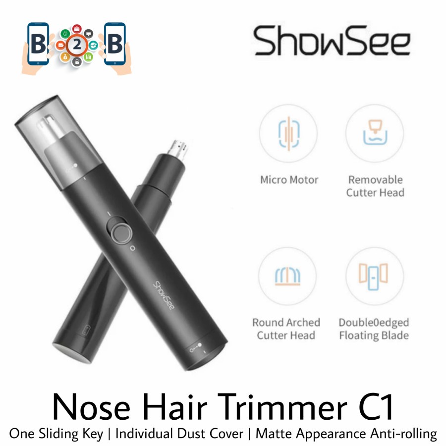 ShowSee Nose Hair Trimmer C1 Xiaoshi Pencukur Bulu Hidung Electric