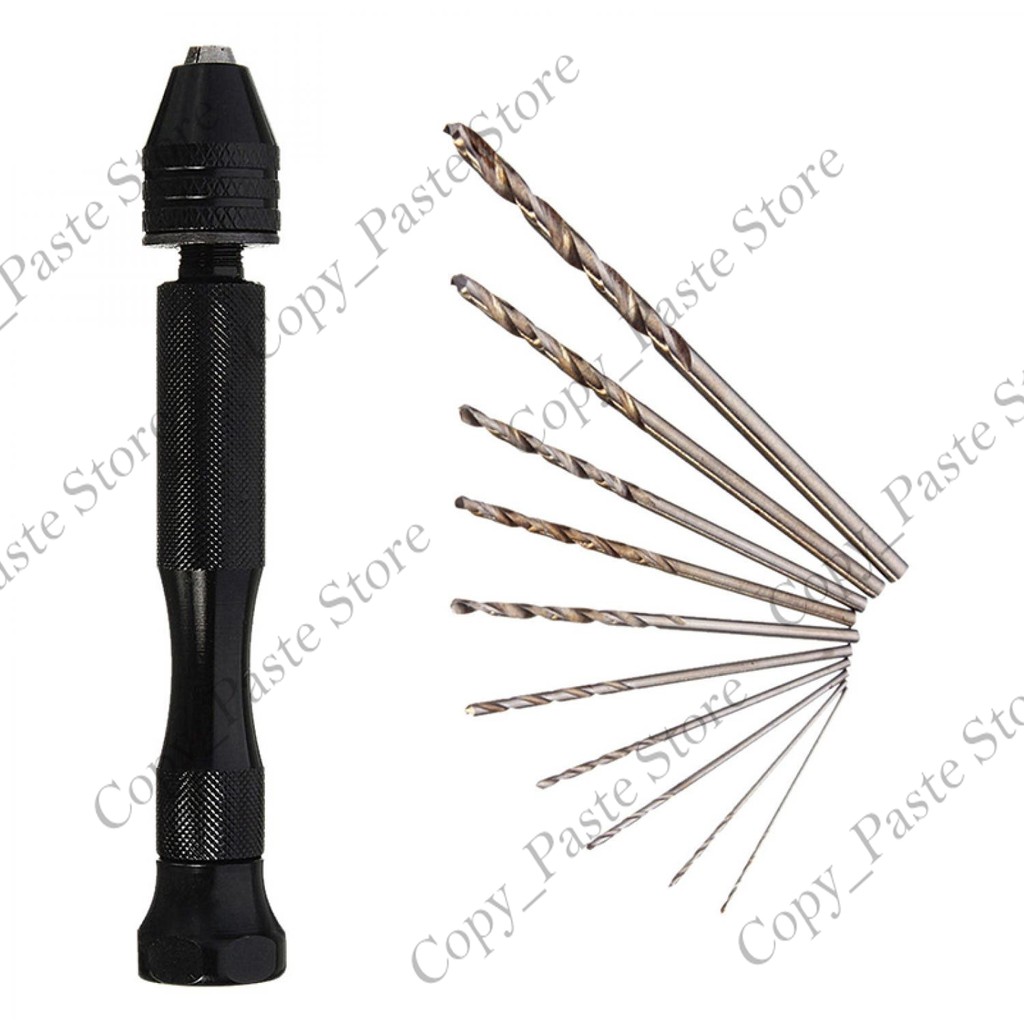 Bor Tangan Manual Mini 10 Mata Bor