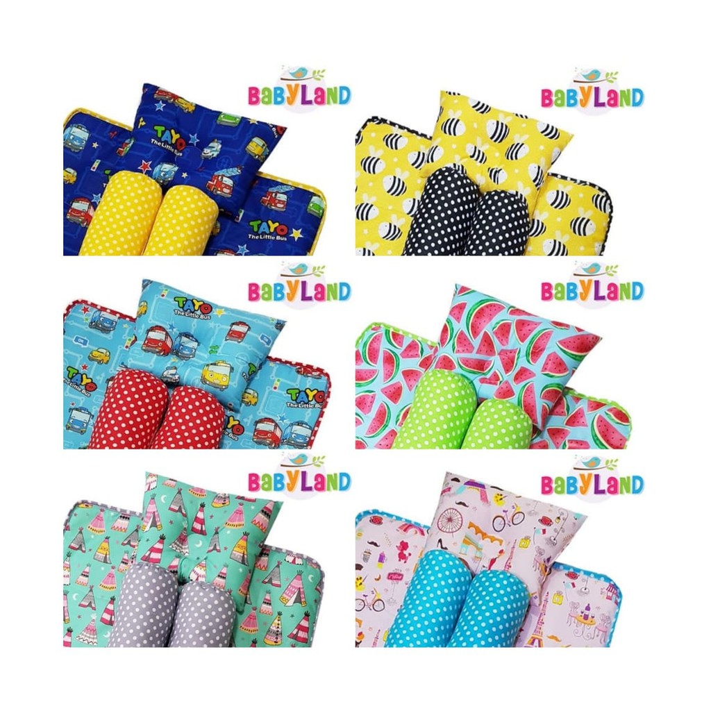 Baby Land - Matras Perlak Set 4 in 1