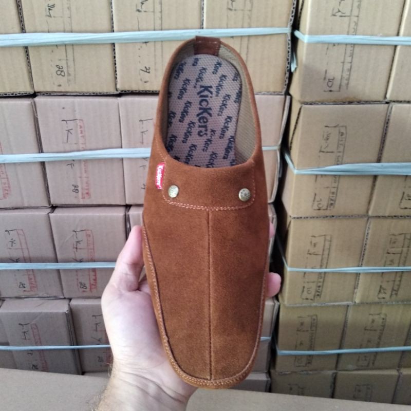 Sepatu Slop Pria - Sepatu Slip-On Pria - Sandal Slop Pria - Sepatu Selop Pria - Sepatu Casual - Sepatu Santai