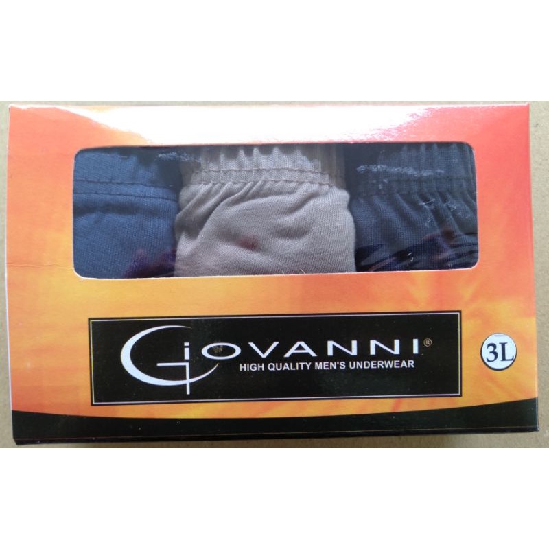 [ISI 3 PCS] GIOVANNI JUMBO / CELANA DALAM PRIA / CELANA DALAM MURAH / CELANA DALAM LAKI LAKI DEWASA