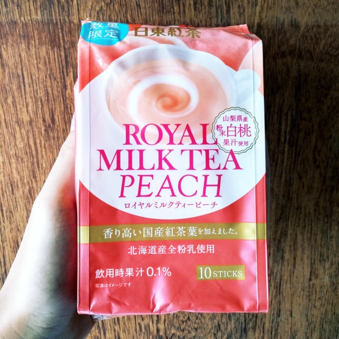 

Bb0621D Royal Milk Tea Peach Isi 10 Sticks (Original Japan) 0547771