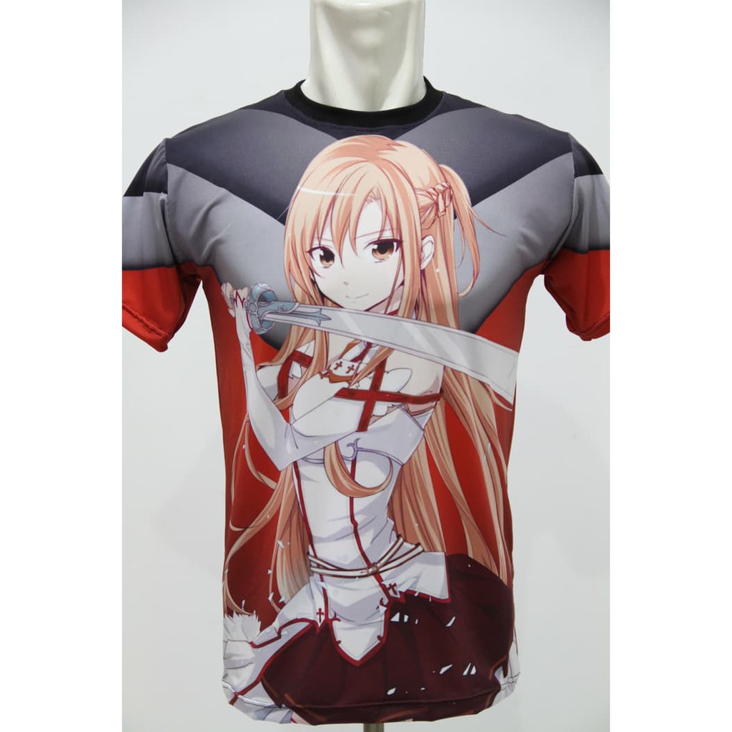 kaos anime asuna sword art online