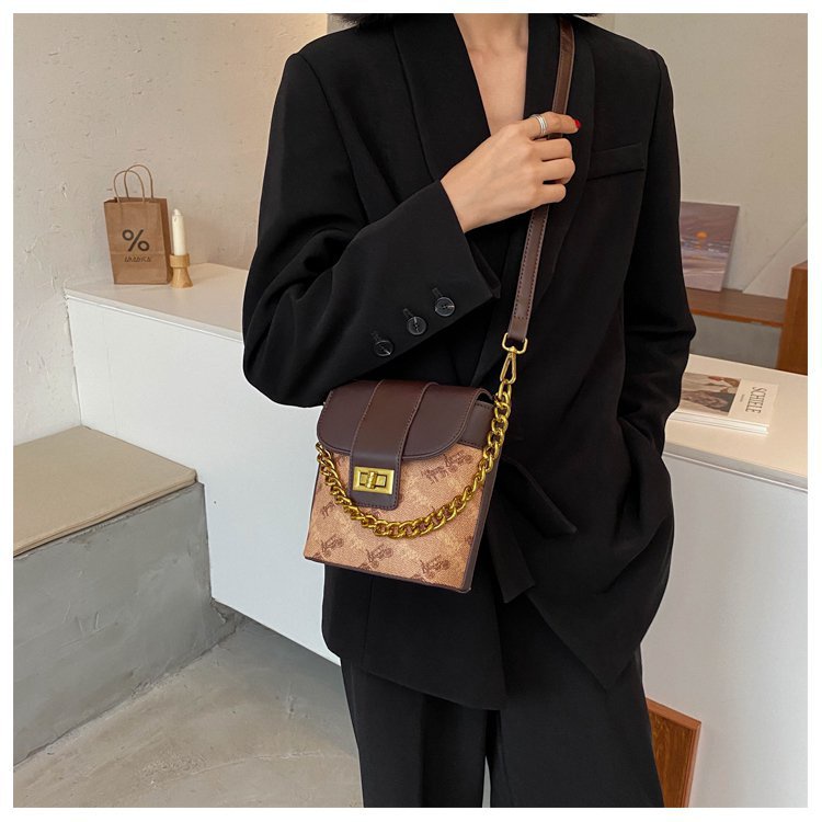 BJ81701 - BLACK/COFFEE/WHITE - TAS WANITA FASHION IMPORT MODIS ELEGAN TERMURAH TERLARIS TERBARU BAGSTORE JAKARTA TAS BATAM GT1701