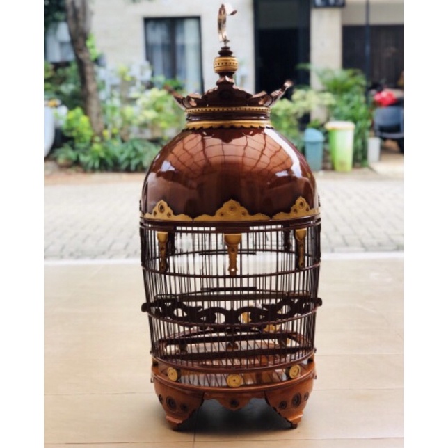Sangkar Kandang Perkutut Kayu Jati Asli