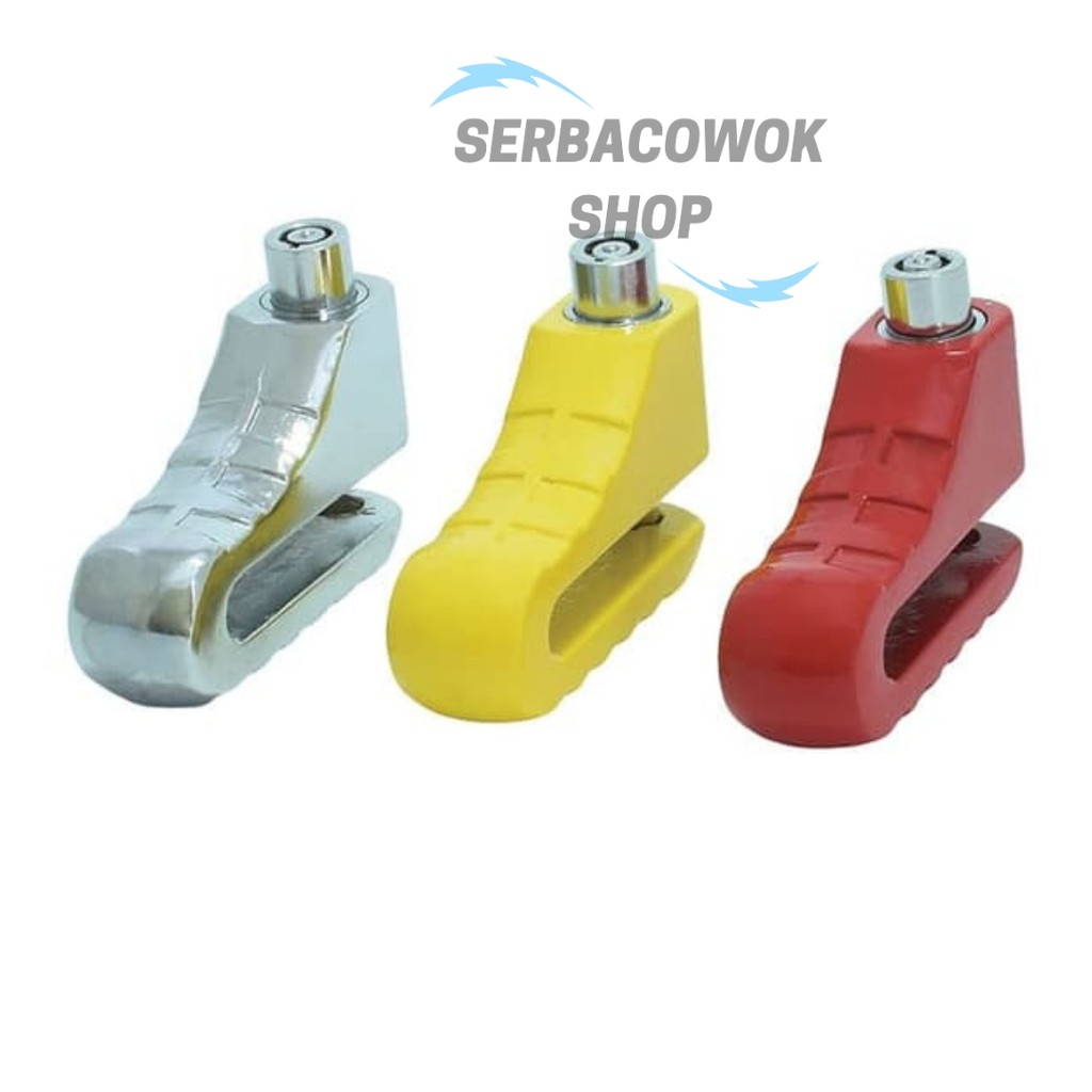 Gembok Cakram Disc Brake Lock Sepeda Motor Kenmaster Kunci Pengaman Termurah Berkualitas