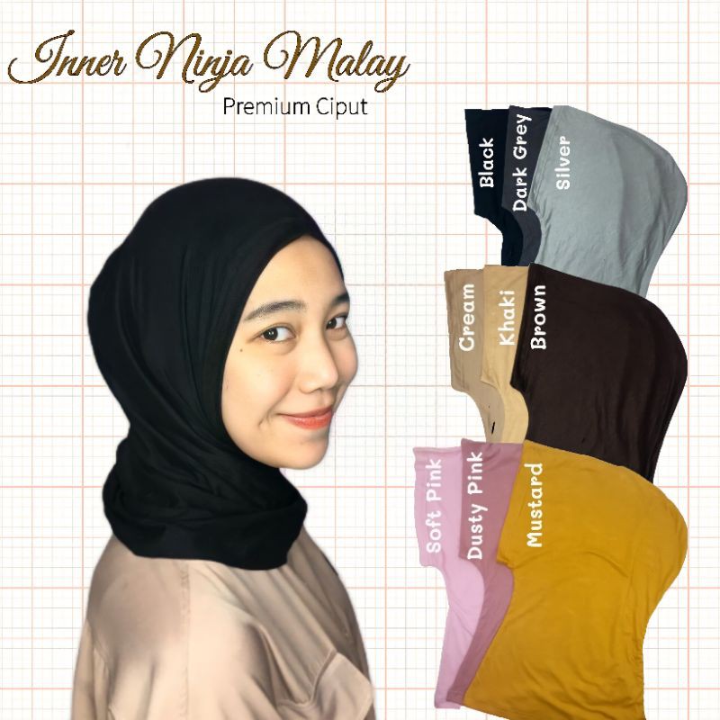Inner Ninja Malay/Ciput Ninja/Inner Ninja/Inner Hijab