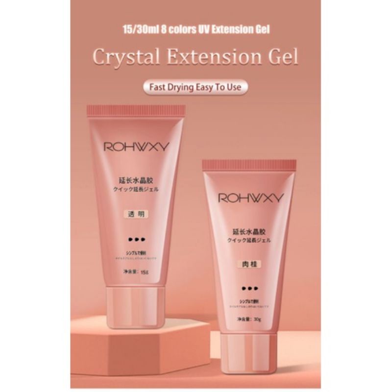 [COD &amp; READY STOCK] POLY UV GEL | POLY ACRYLIC GEL | NAIL EXTENTION | EKSTENSI KUKU | NAIL ART