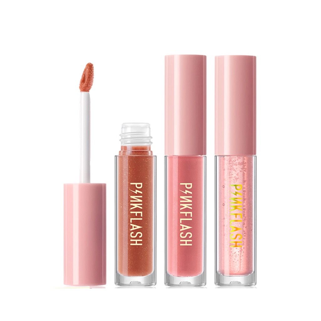 PINKFLASH OhMyGloss Moisturizing Shine and Shimmer Plumping Lip Gloss Lip Care