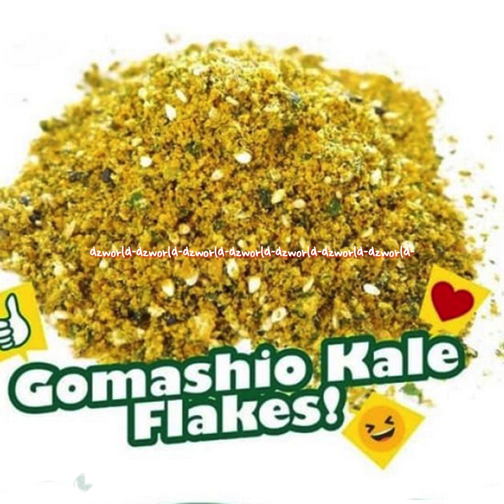 Gomashi Kale Flakes Bumbu Tabur Sayur Kale 100gr abon Sayur Japan Vegetable