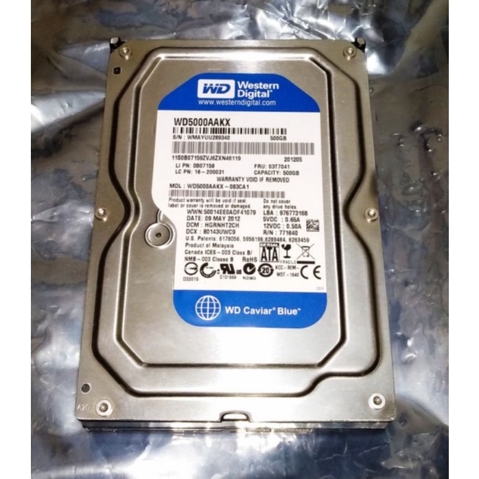 Hardisk PC 500gb Sata Hdd Internal Normal Garansi
