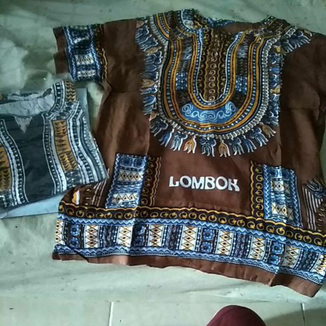 Kaos Dashiki Lombok