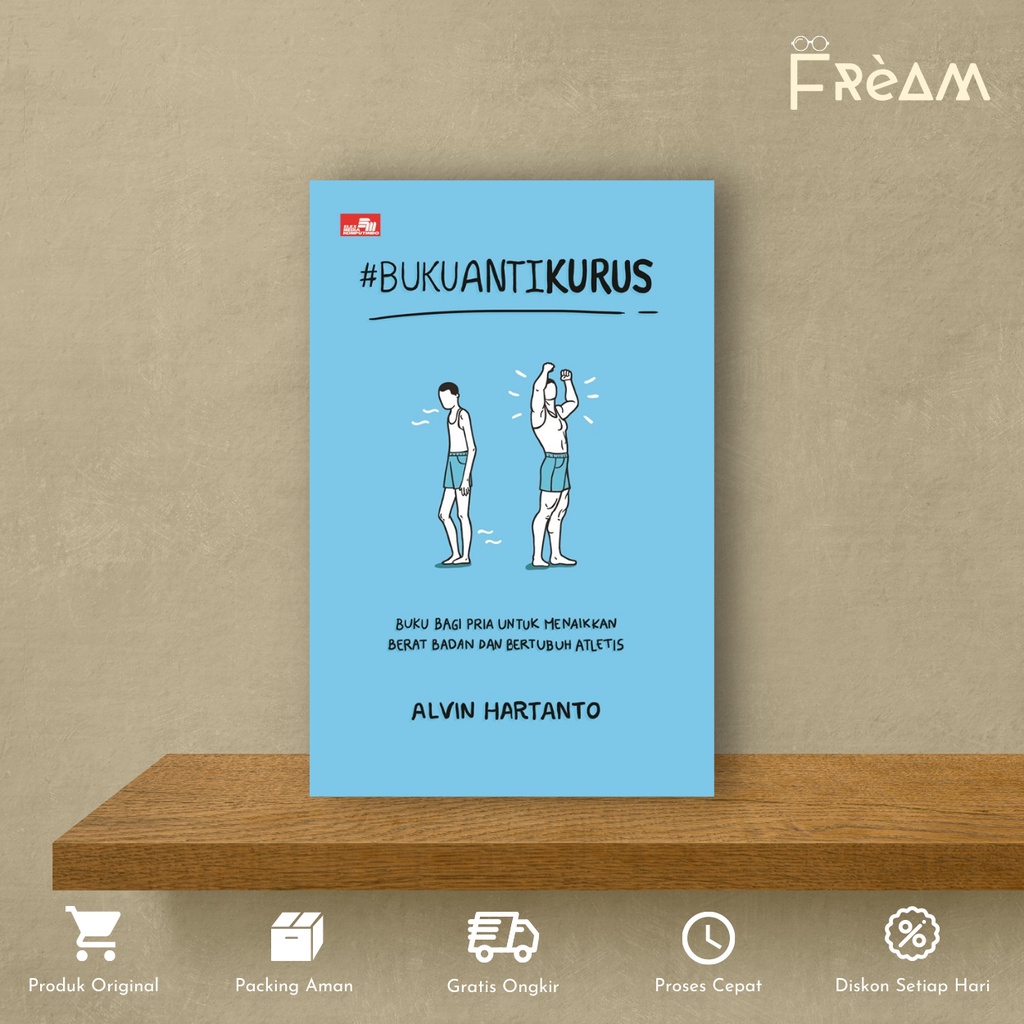 Buku Diet&Health #BukuAntiKurus by Alvin Hartanto
