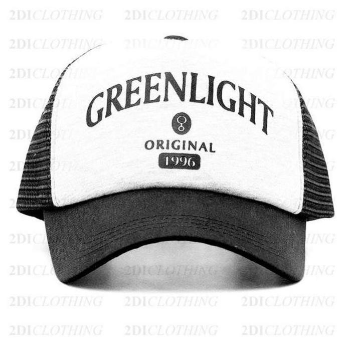 Versi Anak Dewasa Topi Trucker Jaring Murah Obral Greenlight Green Light Original 1996 Pria Wanita