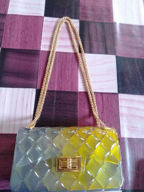 Fygalery FYG 1150 Tas Jelly Kelly Tas Jelly Rainbow Tas 