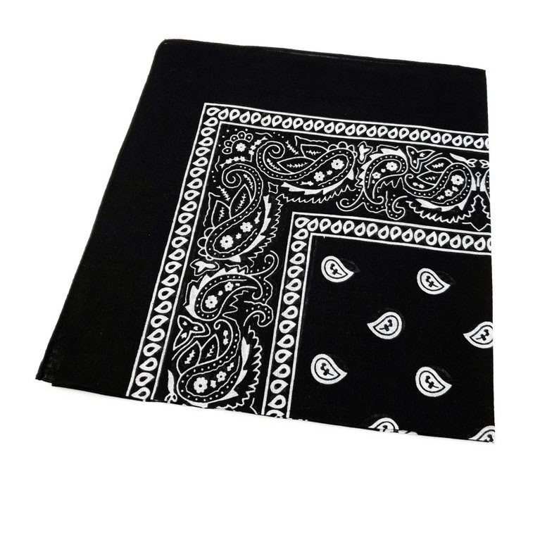 1PCS - Scraft Bandana Multifungsi - Slayer Fullblack sesuai gambar - Motif Batik