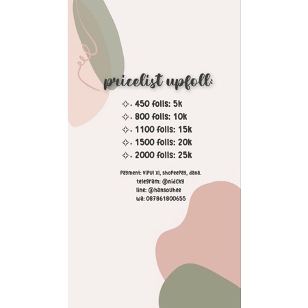 FOLLOWERS/UPFOLL IG MURAH