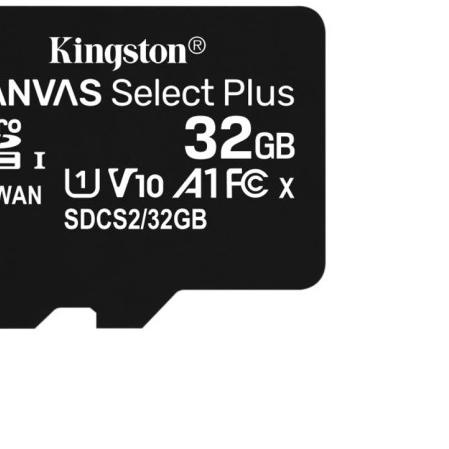 ☋ Kingston MicroSD Card Canvas Select Plus Class 10 MicroSDHC 32GB ➶