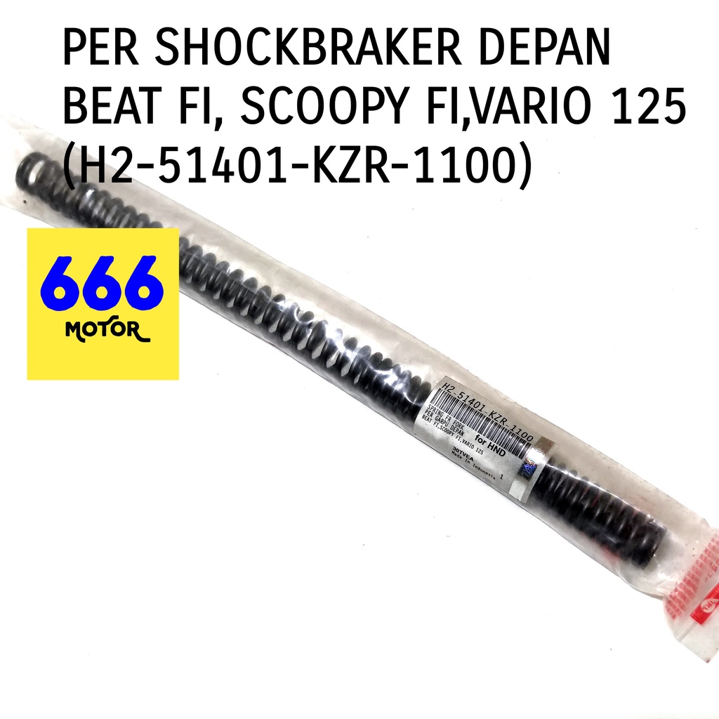 PER SHOCKBRAKER DEPAN BEAT FI SCOOPY FI VARIO 125 (H2-51401-KZR-1100)