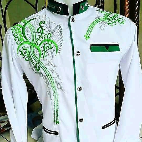 jasko bordir list hijau