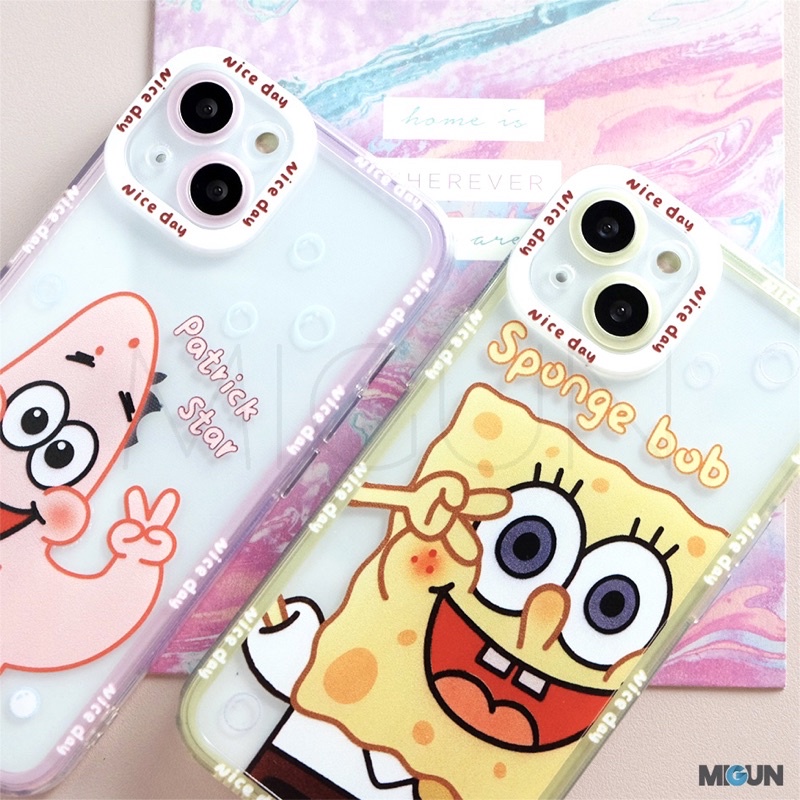 New! SpongeB*b Case - Softcase fullcover for iPhone 7 8 SE2020 7+ 8+ X XS XR XSMAX 11 12 13 MINI PRO PROMAX