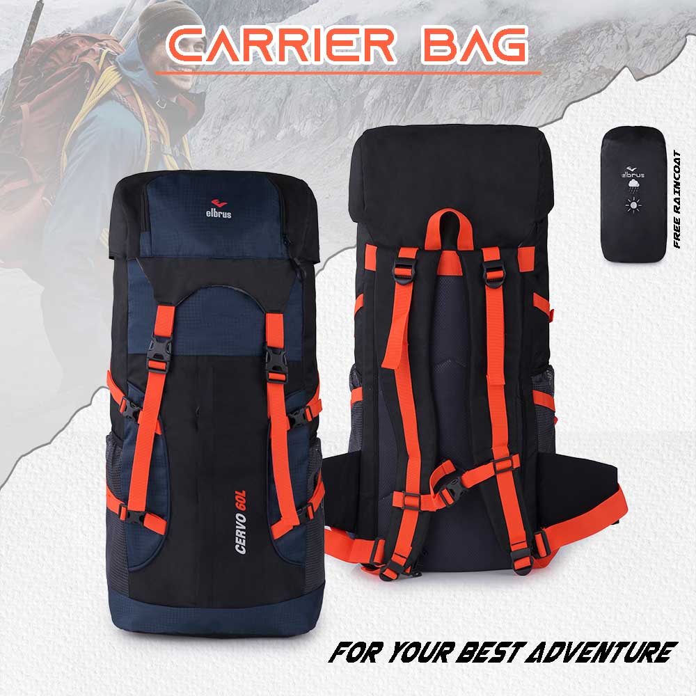 Toko Thabita Semi Carrier 60L Tas Punggung Outdoor Elbrus Ransel Gunung Pria Backpack Keril