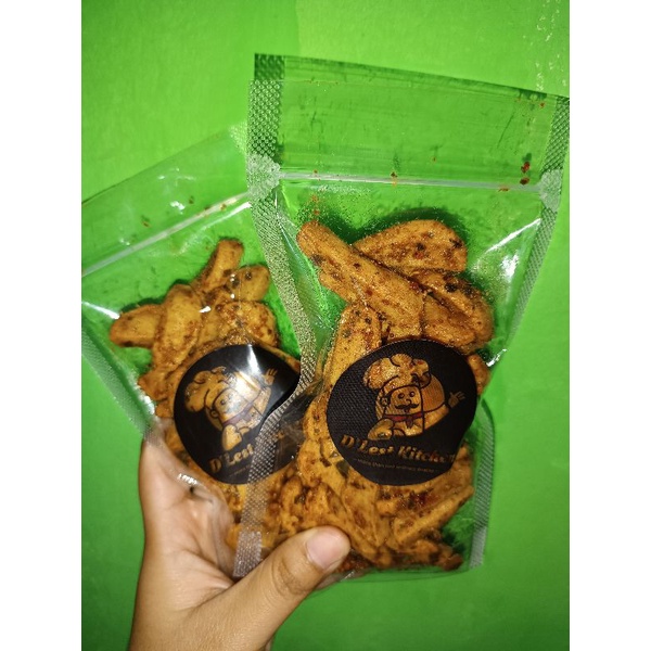 

Basreng Pedas Daun Jeruk 50-60 gr D'Lest Kitchen Terenak dan Termurah