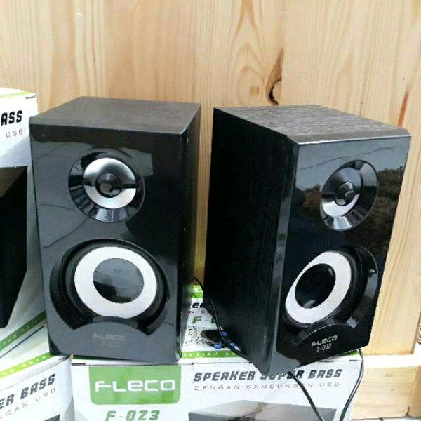 Speaker Aktif Mini Fleco F-023 Extra Power Sound-Speaker Digital Komputer/HP | FMS