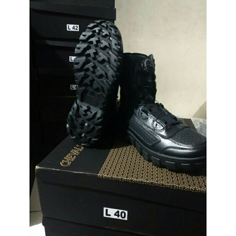 Sepatu PDL TNI Polri Chevalier/Tactical Boa Libra Tapak Radial Original Terbaru